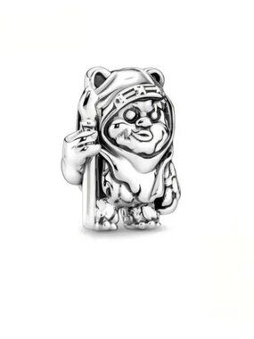 Pandora Sterling Silver 925 Star Wars Ewok Bracelet Charm